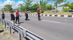 Gencarkan Patroli Preventif di Jalur BIL II, Polisi di Lombok Barat Sigap Evakuasi Pelajar Korban Kecelakaan