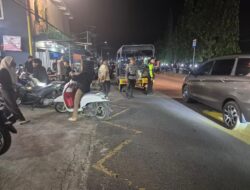 POLRES DOMPU INTENSIFKAN PATROLI MALAM GUNA CIPTAKAN SITUASI KAMTIBMAS KONDUSIF
