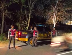Polres Lombok Barat Patroli Dini Hari di Jalur BIL I
