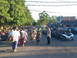 POLRES DOMPU LAKSANAKAN PENGAWASAN DAN PENGAMANAN SHALAT IDUL ADHA 1447 H