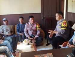 BHABINKAMTIBMAS POLSEK KEMPO BERHASIL MEDIASI KASUS PENGANCAMAN ANTAR WARGA SECARA KEKELUARGAAN