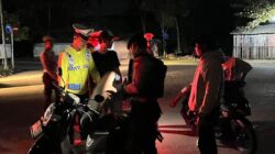 Intensifikan Patroli Malam, Satlantas Polres Bima Kabupaten Antisipasi Kejahatan Jalanan,Begal dan Aksi Balapan Liar
