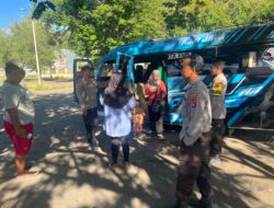 Patroli Dialogis Polsek Taliwang, Warga Diajak Jaga Kamtibmas