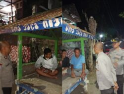 SAT BINMAS POLRES DOMPU TINGKATKAN PEMBINAAN SATKAMLING SELAMA CUTI BERSAMA IDUL ADHA 1447 H
