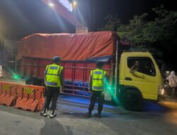 POLSEK KPL TANO GELAR KRYD DI PELABUHAN POTO TANO, ANTISIPASI 3C DAN GANGGUAN KAMTIBMAS