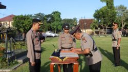 Kapolres Bima Kota Pimpin Sertijab Kabag SDM, Kasat Polairud, dan Kapolsek Rasanae Barat