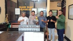 Operasi Pangkas Biang Kerok Keresahan Masyarakat, Polsek Bolo Gagalkan Peredaran 50 Botol Miras Jenis Arak Bali
