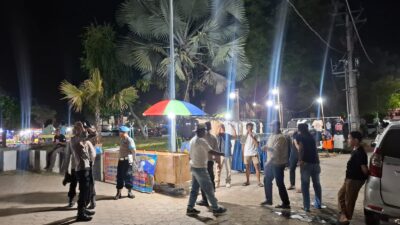 Patroli Strong Point Rinjani Presisi, Polsek Rasanae Barat Ciptakan Situasi Aman dan Kondusif pada Malam Minggu