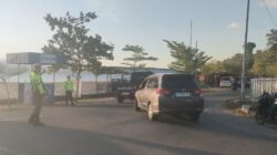 Satlantas Polres Bima Kabupaten Gelar Rawan Sore dan Tegur Pelanggar Kasat Mata Dengan Humanis