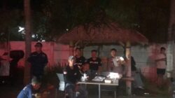 Bhabinkamtibmas Desa Dasan Lekong Lakukan Pengamanan Acara Komunitas NMAX 
