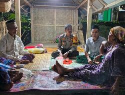 Polsek Labuapi Ajak Warga Menanam Sayuran di Lahan Kosong