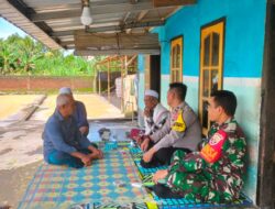 Bhabinkamtibmas Desa Taman Indah Intensifkan Silaturahmi dan Sosialisasi Kamtibmas kepada Warga