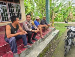 Bhabinkamtibmas Desa Pajangan Sambangi Warga, Sampaikan Himbauan Kamtibmas