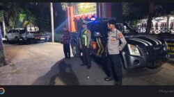 Polsek Kopang Gencarkan Patroli Blue Light Antisipasi 3C di Jalur Rawan