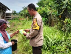 Polsek Labuapi Sulap Lahan Kosong Jadi Sumber Pangan di Lombok Barat