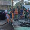 Gotong Royong Pulihkan Pura Satria Dharma Pascakebakaran