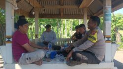 BHABINKAMTIBMAS DESA SORINOMO AJAK PETANI DUKUNG PROGRAM KETAHANAN PANGAN NASIONAL