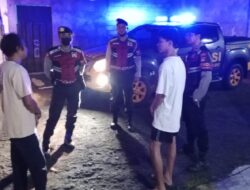 Antisipasi 3C, Polres Lombok Barat Patroli Malam di Labuapi
