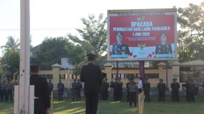 POLRES LOMBOK UTARA GELAR UPACARA PERINGATAN HARI LAHIR PANCASILA TAHUN 2026