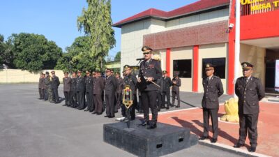 Polres Loteng Laksanakan Upacara Hari Lahir Pancasila