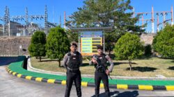 Unit Obvit Sat Samapta Polres Bima Kota Laksanakan Pengamanan dan Patroli di Objek Vital Nasional PLTMG Bonto Bima