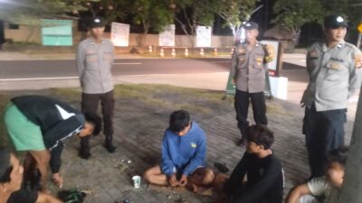 Polsek Batulayar Gelar Patroli KRYD Malam di Jalur Wisata Senggigi