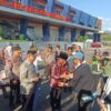 Kedatangan Kapolda NTB dan Rombongan di Sambut Langsung Kapolres Bima Kabupaten di Bandara SMS Bima