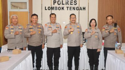 Jelang Naik Menjadi Polres Tipe A, Polda NTB Supervisi Perencanaan dan Penganggaran di Polres Lombok Tengah