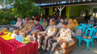 Polri Hadir Dampingi Pelepasan Siswa SMPN 1 Sekongkang, Dukung Generasi Muda Raih Masa Depan