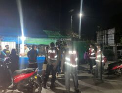Patroli Dini Hari, TON Dalmas I Sat Samapta Polres Bima Kota Antisipasi Tawuran dan Kejahatan Jalanan