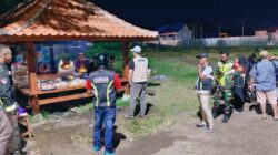 Malam Hari, Aparat Pantau Kondisi Pantai Bintaro