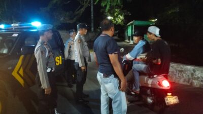 Jaga Kondusifitas, Polsek Batulayar Sisir Kawasan Wisata
