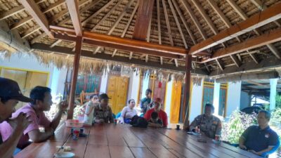 BHABINKAMTIBMAS DESA SORINOMO INTENSIFKAN SAMBANG WARGA, DORONG KETAHANAN PANGAN DAN PENGUATAN KAMTIBMAS