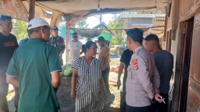 Tindak Lanjuti Informasi Masyarakat, Polsek Empang Tertibkan Penjualan Gas LPG 3 Kg Ilegal di Desa Gapit