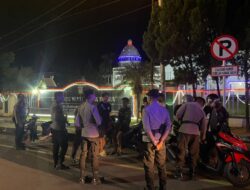 Respon Cepat Call Center 110 Polres Bima Kota, Bubarkan Aksi Balap Liar di Depan Kantor Wali Kota Bima