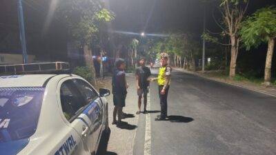 Cegah Kriminalitas 3C, Polisi Jaga Ketat Wilayah Gerung