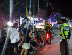 SAT LANTAS POLRES DOMPU GELAR PATROLI CIPTA KONDISI, WUJUDKAN KAMSELTIBCAR LANTAS YANG AMAN DAN KONDUSIF