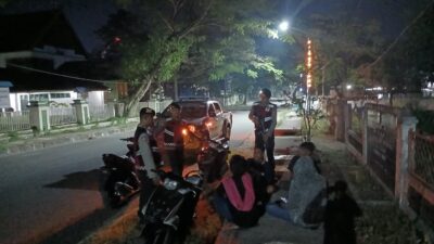 Cegah Kejahatan Malam Hari, Sat Samapta Polres Bima Kota Intensifkan Patroli 3C