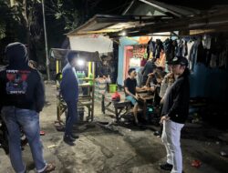 PATROLI MALAM POLRES DOMPU HADIRKAN RASA AMAN, PERSONEL BERIKAN HIMBAUAN HUMANIS KEPADA MASYARAKAT