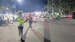 BLUE LIGHT PATROL SATLANTAS POLRES DOMPU WUJUDKAN KAMSELTIBCAR LANTAS DAN CEGAH GANGGUAN KAMTIBMAS