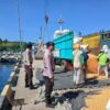 POLISI PENOLONG DAN PAM PELABUHAN, SAT POLAIRUD POLRES DOMPU HADIR BANTU MASYARAKAT PESISIR DAN JAGA KEAMANAN PELABUHAN CALABAI