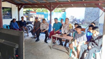 Pererat Kemitraan Antara Polri dan Masyarakat, Polsek Bolo Bakal Gelar Nobar Sepak Bola Piala Dunia di Halaman Kantor Polsek Bolo