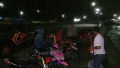 POLSEK KEMPO INTENSIFKAN PATROLI BLUE LIGHT, KEDAPANKAN PENDEKATAN HUMANIS JAGA KAMTIBMAS