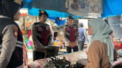 Patroli Kota Presisi Sambangi Pasar Mandalika Bertais, Polda NTB Perkuat Pencegahan Gangguan Kamtibmas