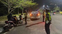 Antisipasi Balap Liar, Satlantas Polres Lombok Barat Patroli Jalur Bypass BIL 2