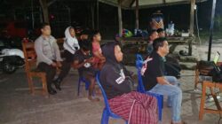 Polsek Sekongkang Gelar Nobar Piala Dunia FIFA 2026 Bersama Masyarakat, Suasana Penuh Kebersamaan