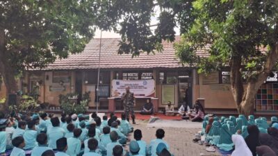 Babinsa Ampenan Tengah Perkuat Budaya Anti Perundungan Sekolah