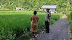 Dukung Ketahanan Pangan Nasional, Bhabinkamtibmas Desa Karang Dima Ajak Warga Manfaatkan Lahan Pekarangan