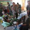 Semarak HUT Bhayangkara ke-80, Polres Bima Kota Laksanakan Bakti Kesehatan Donor Darah