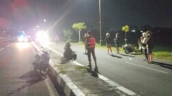 Polres Lombok Barat Bubarkan Balap Liar di Jalur Bypass BIL II